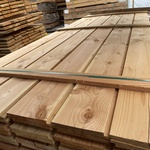 Ca. 96x Douglas Zweeds Rabat, 26x190mm, lengte 300cm